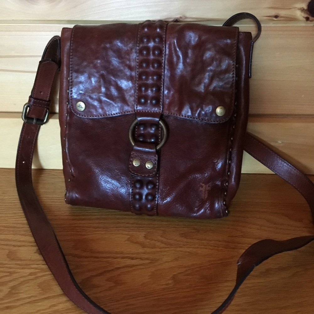 Frye crossover purse